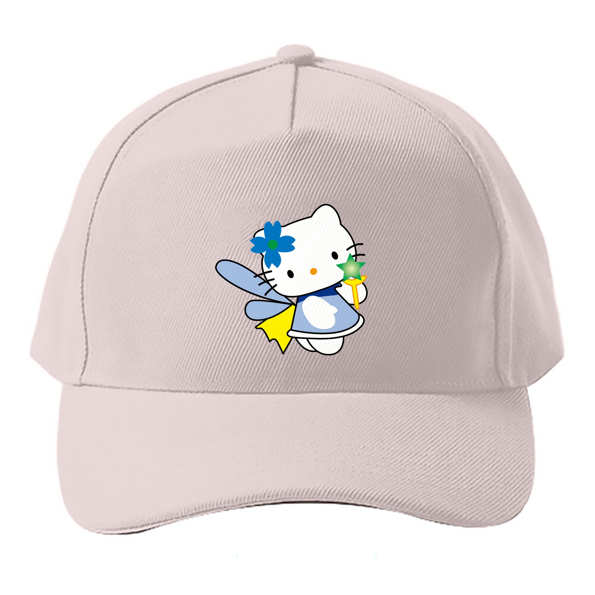 （画像用） Hello Kitty ハローキティ ベースボールキャップ 綿100％ 男女兼用 帽子 スポーツ